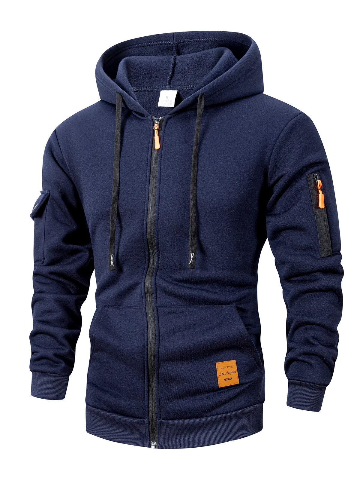 2025 New Autumn Men Sweatshirts Long Sleeve Jacket Hoodie Zipper Closure Jacket Male Hoodies Sweatshirt Slim Fit Male Clothing Pi-Mart