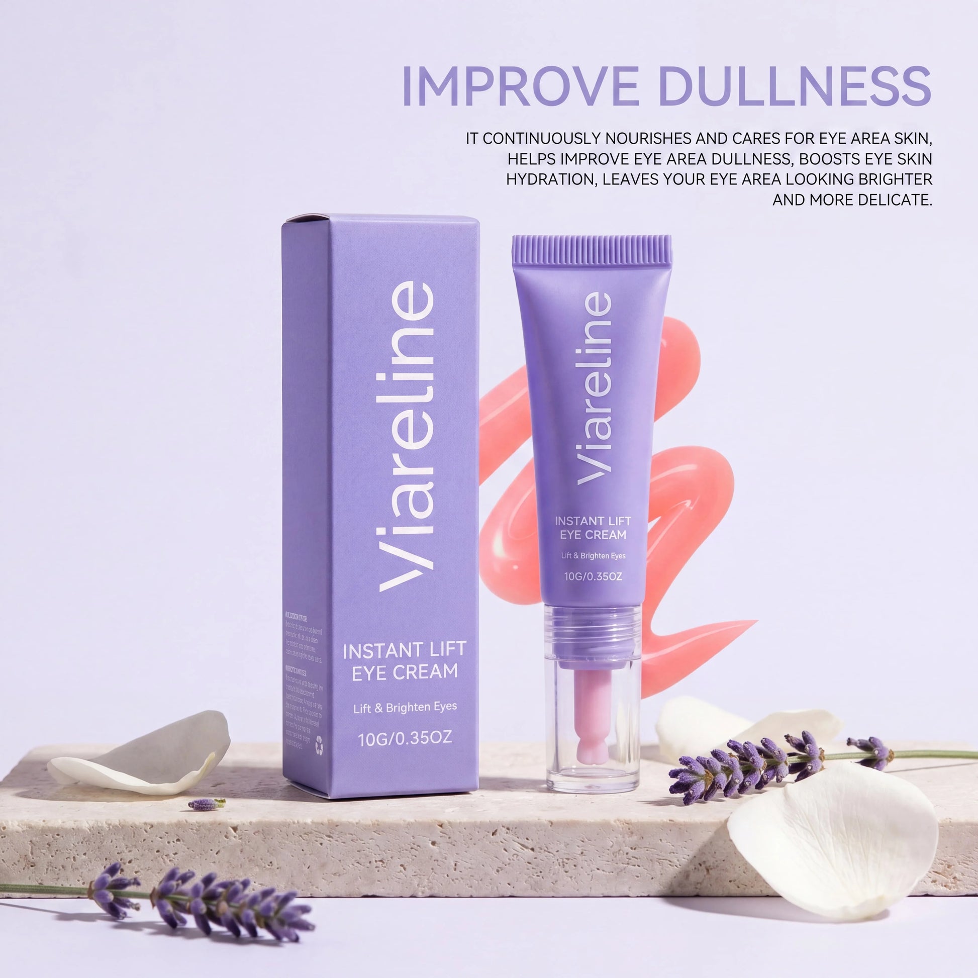 Instant Lift Eye Cream Collagen Eye Brightening Moisturizer Hydrating Under Eye Care For Dark Circles Dryness Eye Skin Care Pi-Mart
