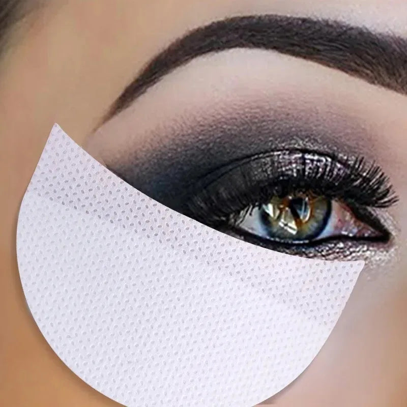 20/30/50pcs Eye Makeup Stencils Disposable Eyeshadow Stickers Eyeliner Shield Grafted Eyelashes Isolate Eyelash Removal Patches Pi-Mart