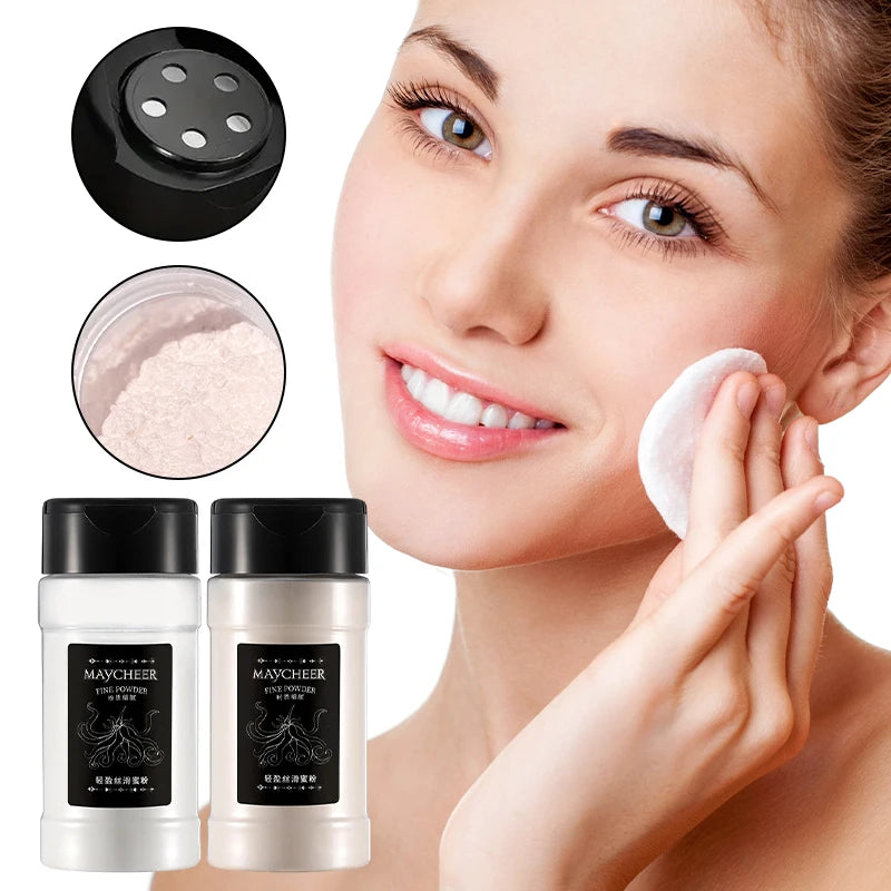 Oil Control Loose Powder Can Reduce Pores and Fine Lines, With a Long-lasting Matte Effect and Natural Facial Makeup Powder Pi-Mart