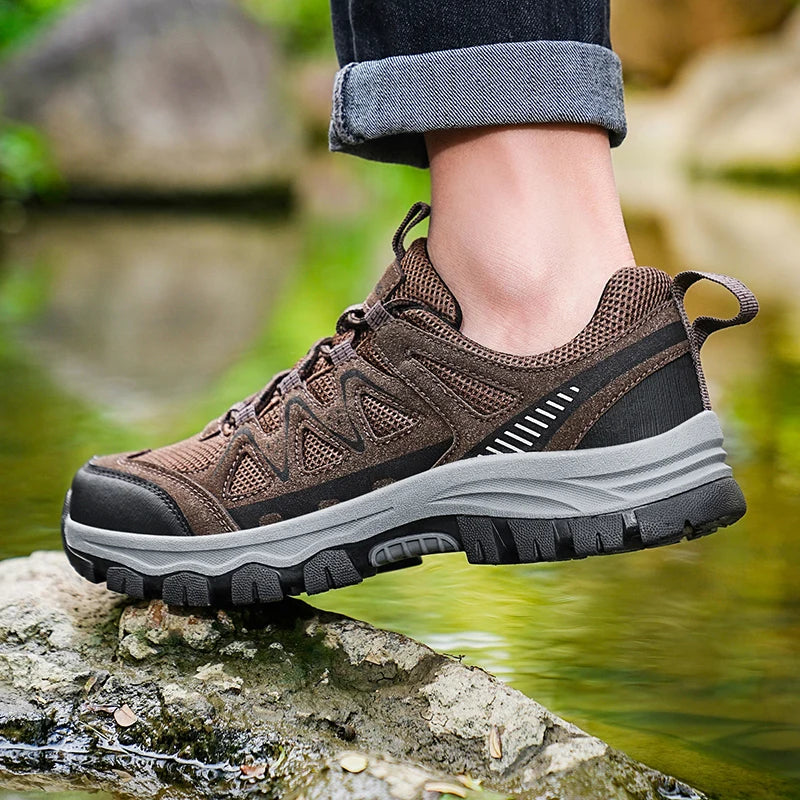 Men'S Hiking Shoes Sports Shoes Classic Design Outdoor Hiking Breathable Lightweight Sports Shoes Autumn New Items 39-48 Pi-Mart