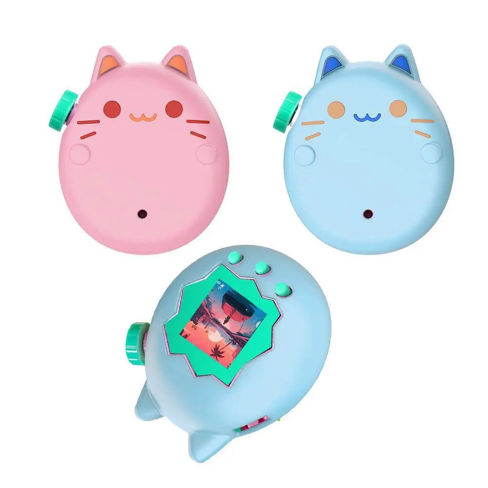 For Tamagotchi Paradise Silicone Full Cover Case Non-Slip Liquid Silicone Cute Protective Cover Soft Shell Game Accessories Pi-Mart
