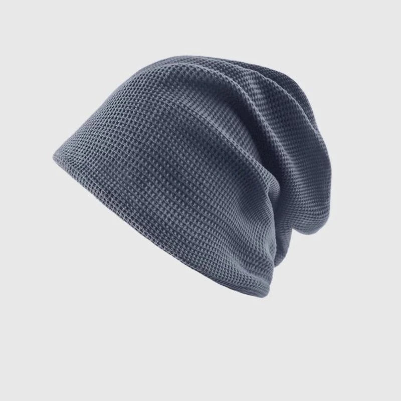 Casual Keep Warm Thin Knit Hat Cute Outdoor Cold Cap Ear Protection Warm Stack Hat For Men Women Pi-Mart