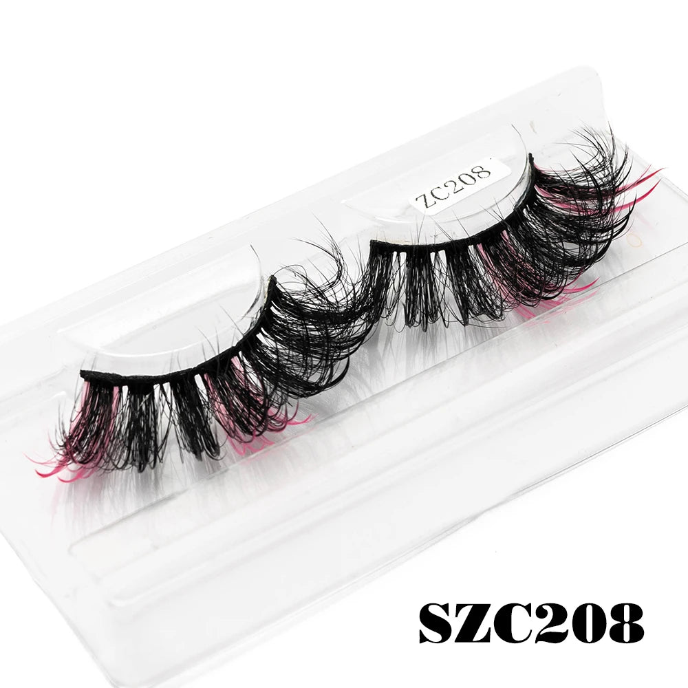 Yiernuo 1/5 Pairs Cosplay Anime Eyelashes Manga Lashes Dramatic Fairy Clusters Lashes Wet Look Lashes Pi-Mart