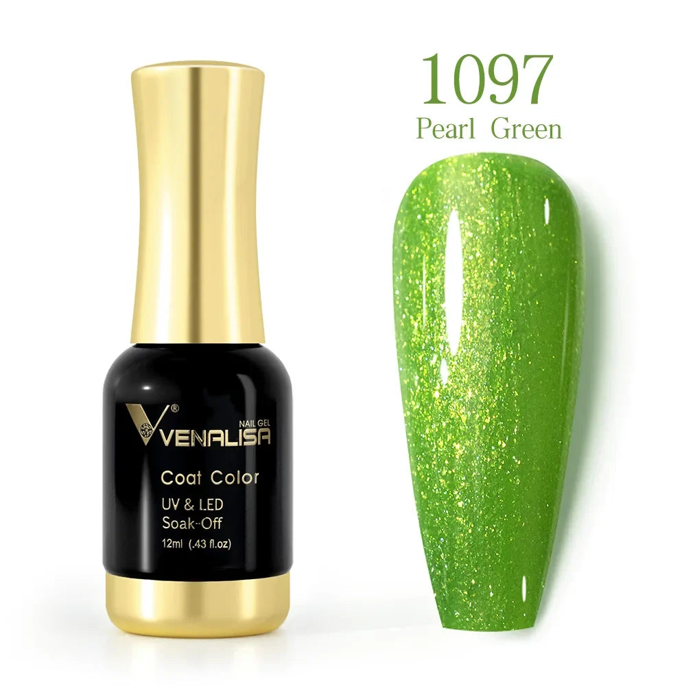 VENALISA Nail Gel Varnish TPO FREE Soak Off UV LED Organic Odorless Enamels Nail Art Colors 12ml 120Colors UV Gel Nail Polish Tri Light Beauty