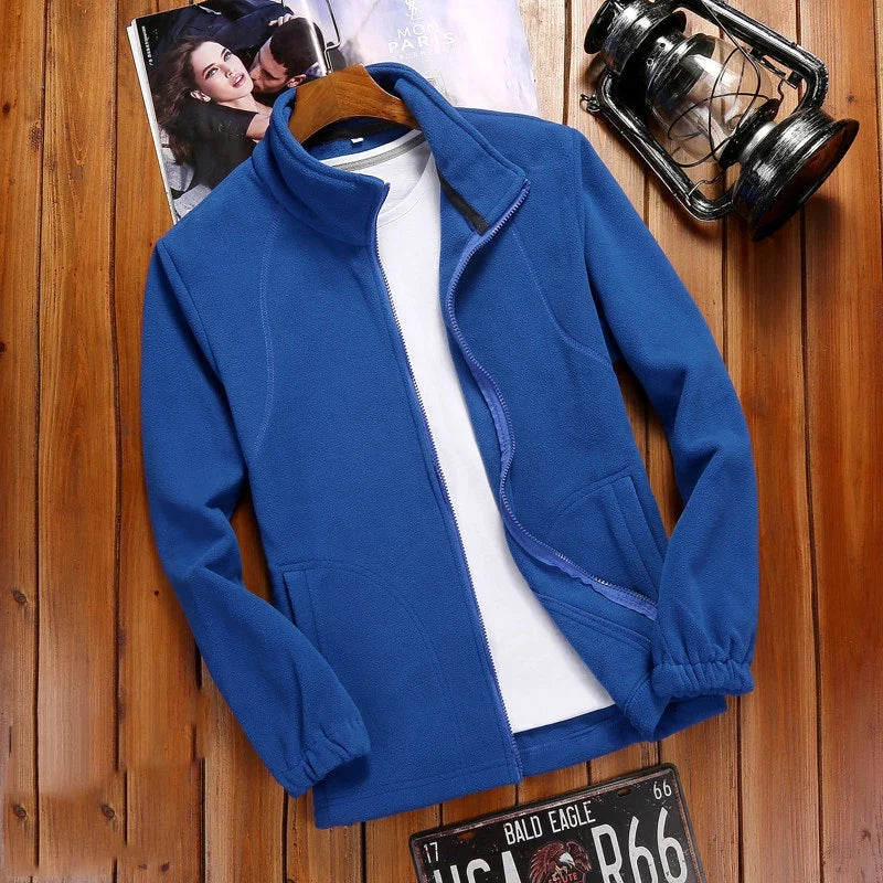 2023 New Winter Women's Zipper Cardigan Sweatershirt Warm Coral Fleece Jacket Ladies Outdoor Running Polar Fleece Coat Clothes LadyShow.Store