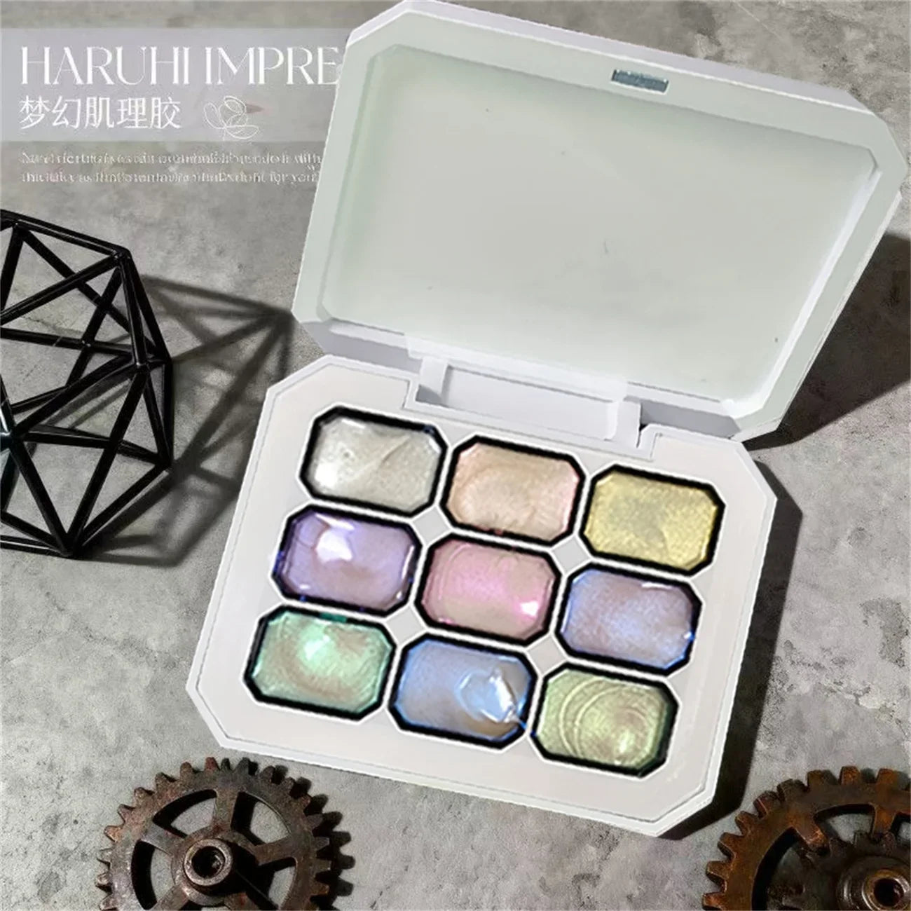 1pc 9-color patting gel gradient dream pearlescent texture soak off UV&LED nail polish gel art creation nail home salon DIY ins Tri Light Beauty