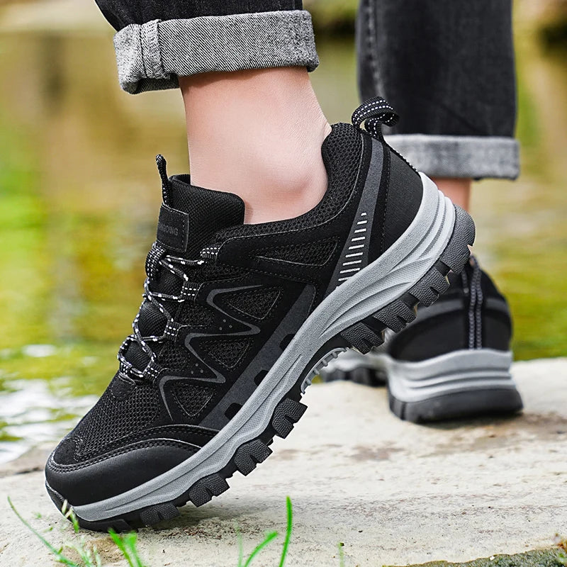 Men'S Hiking Shoes Sports Shoes Classic Design Outdoor Hiking Breathable Lightweight Sports Shoes Autumn New Items 39-48 Pi-Mart