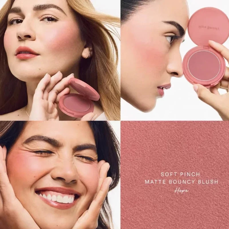 Rare Beauty New Product Frost-to-powder Mashed Potato Matte Air Cushion Blush Cream Liquid Blush Long-lasting Lipstick Lip Gloss Tri Light Beauty