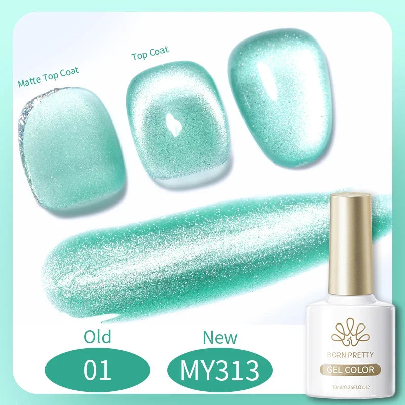 BORN PRETTY 117 Colors Cat Magnetic Gel Nail Polish 10ml Full Coverage Varnish Semi Permanent Super Gorgeous Nails Manicure Tri Light Beauty