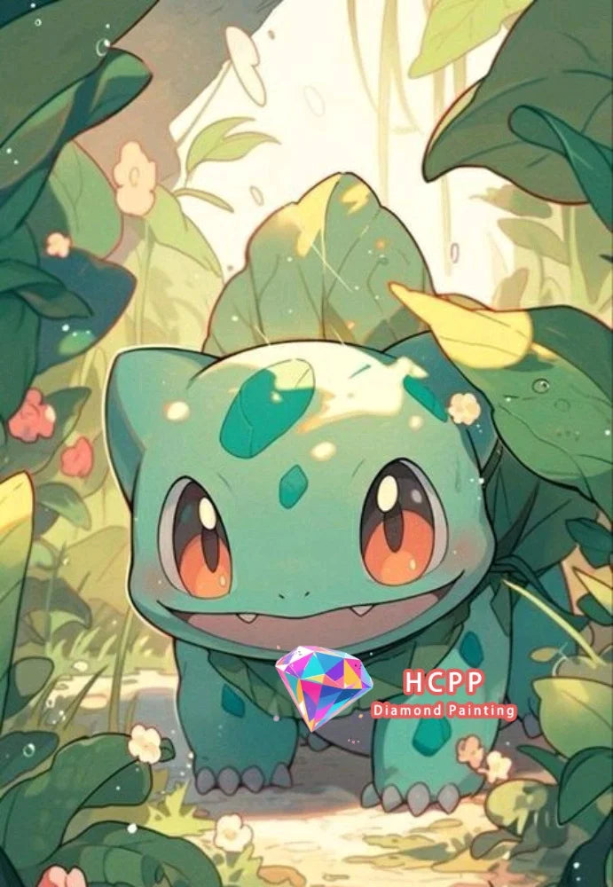 Pikachu Bulbasaur Squirtle Anime Diamond Painting Kit Square Round Diamond 5D DIY Mosaic Handmade Art Exquisite Gift Home Decor Pi-Mart
