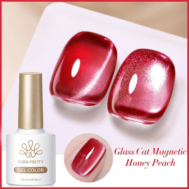 BORN PRETTY 117 Colors Cat Magnetic Gel Nail Polish 10ml Full Coverage Varnish Semi Permanent Super Gorgeous Nails Manicure Tri Light Beauty