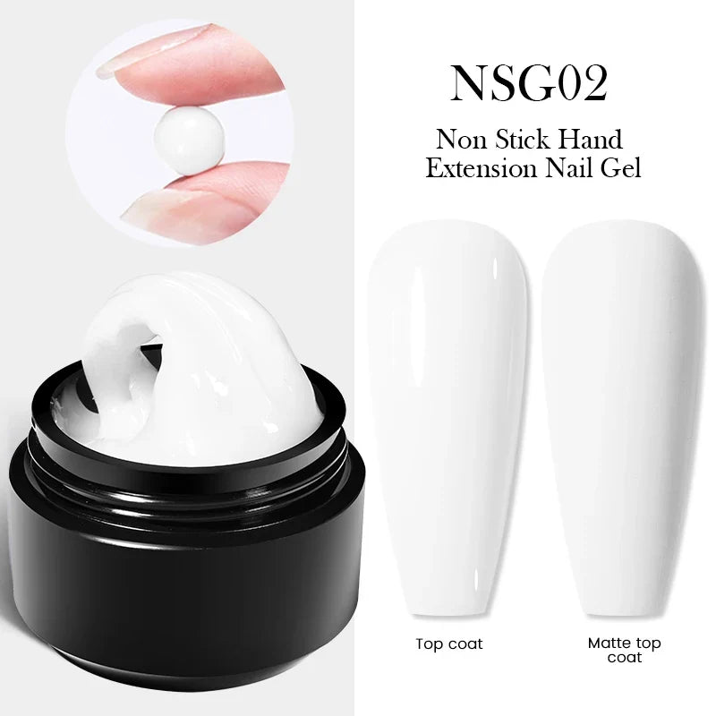 BORN PRETTY 15ml Non Stick Hand Extension Gel Nail Polish Carving Flower Nail Art Shaping Solid Acrylic Nail Gel Varnish Tri Light Beauty