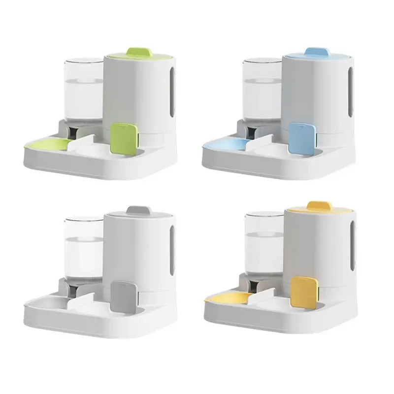 Automatic Gravity Cat Water Dispenser Feeder Spill-Proof Large Capacity One-Piece Design Pet Supplies Pi-Mart