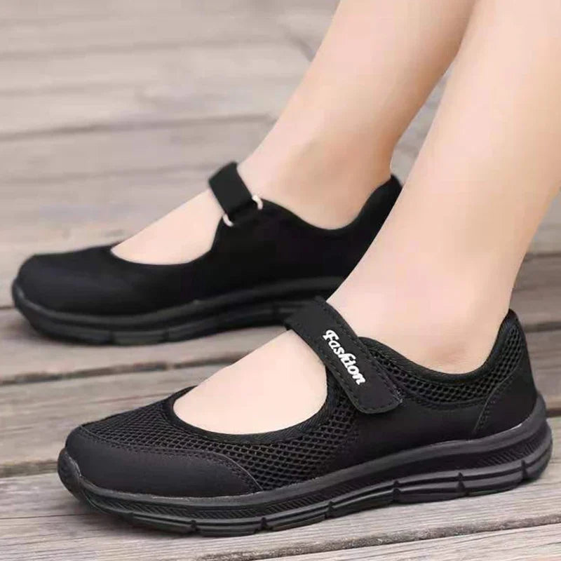 Flat Shoes For Women Light Breathable Autumn Summer Footwear Comfortable Flats Women Moccasins Zapatos Mujeres Mary Jane Shoes LadyShow.Store