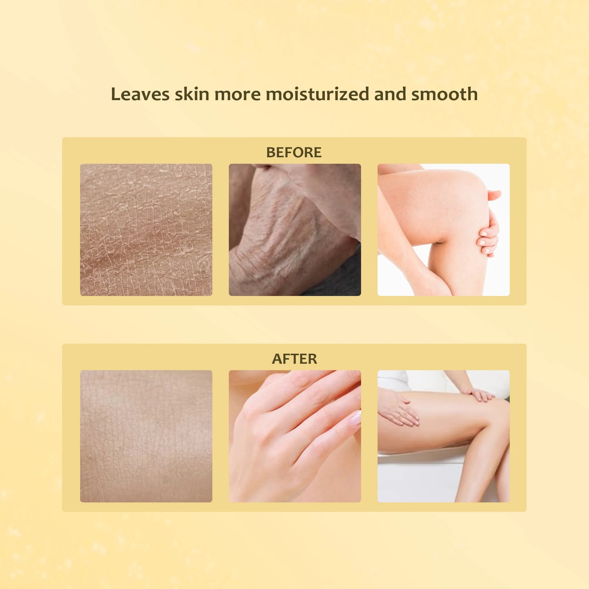 100g Moisturizing Body Glaze Cream 6 Sweet Flavors Body Butter Hydration Soft Smooth Skin Non Sticky Non Tightening Pi-Mart
