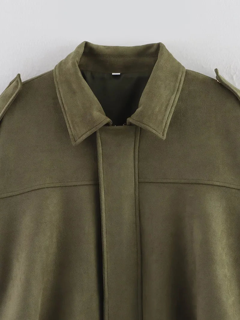 Women's Autumn Jacket Fashion Bomber Jackets Coats Winter Women's Coat Loose Women Jacket Vintage New Outerwear Pi-Mart