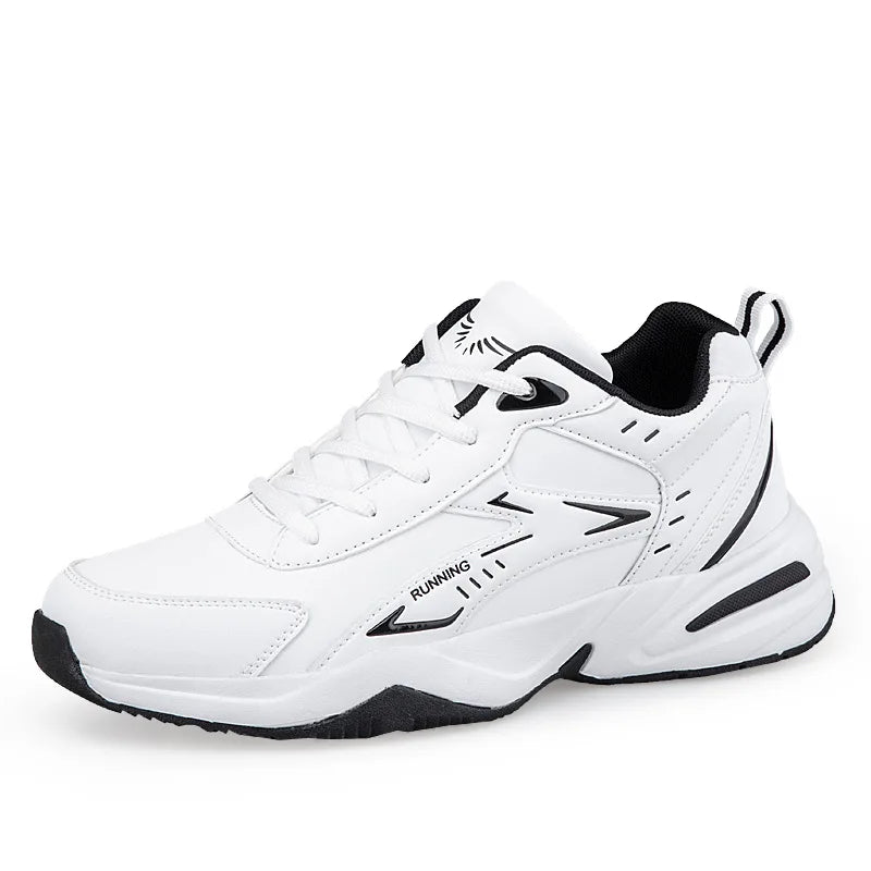 Autumn New Men Microfber Running Shoes Luxury Brand Men Shoes School Student Air-cushion Sneakers Fashion Man Casual Shoes 35-48 Pi-Mart