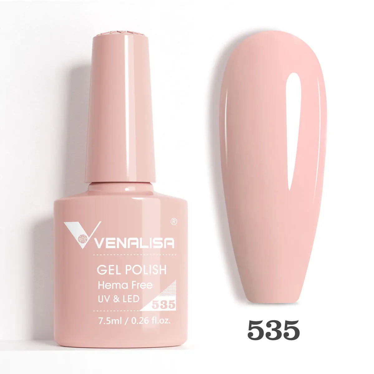 Venalisa HEMA TPO FREE Nail Gel Polish Glitter Gorgeous Full Coverage Soak Off UV LED French Nail Jelly Pink Nude Collection Tri Light Beauty