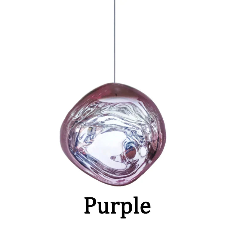 Modern Lava LED Chandeliers PVC Lighting Living Room Deco Hanging Lamp Kitchen Light Fixtures Indoor Home Chandelier Lighting LadyShow.Store