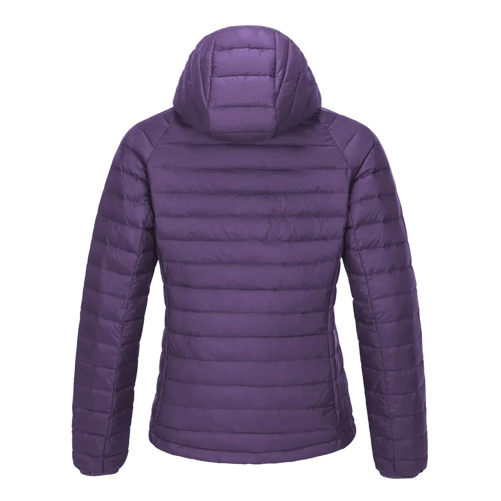 GOLDEN CAMEL Women's Down Jacket Hooded Winter Light Weight Short Puffer Coats Packable Warm Windproof Jacket for Women Clothes LadyShow.Store