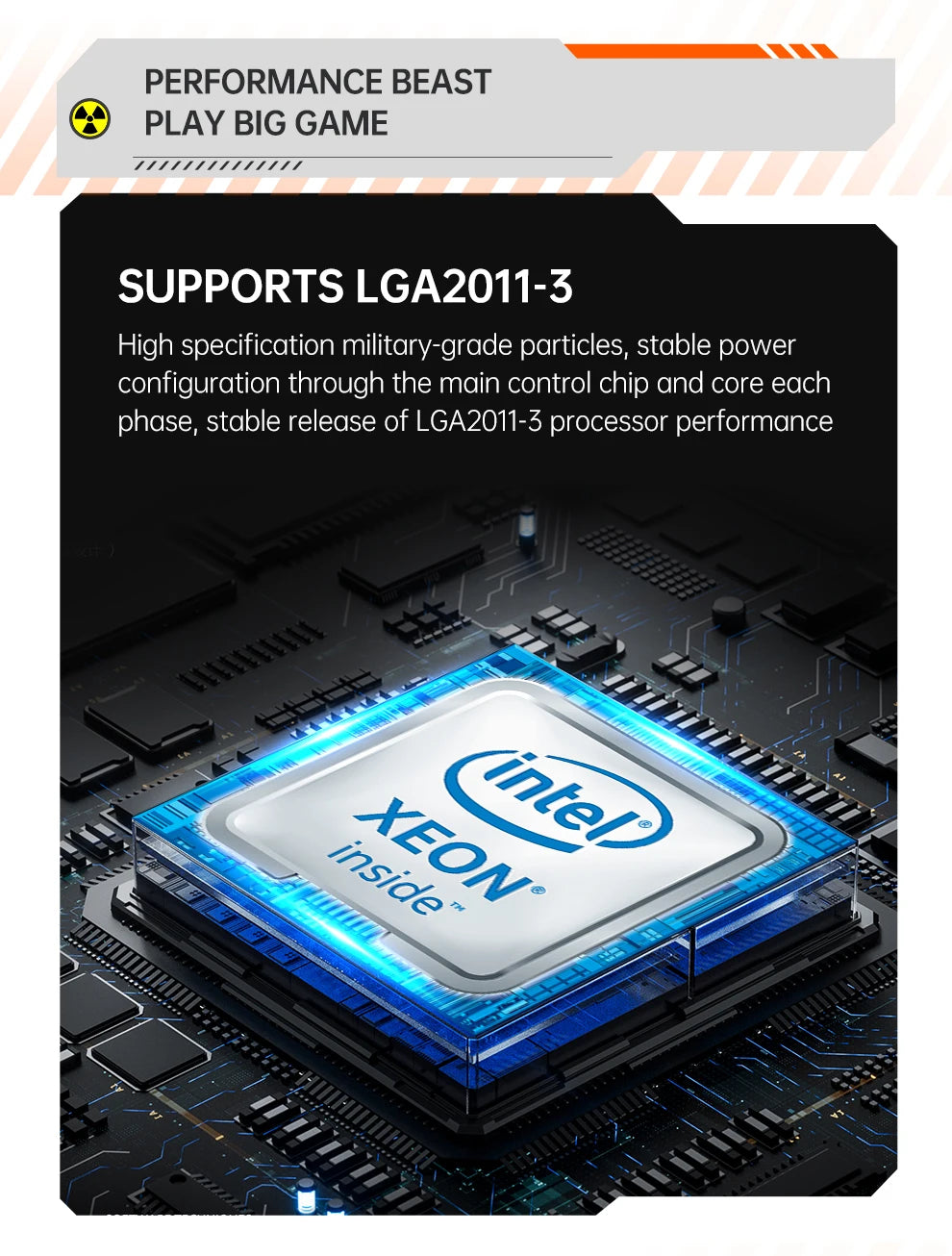 QIYIDA X99 Motherboard LGA2011-3 Slot SATA3.0 USB3.0 NVME M.2 NGFF WIFI Support DDR4 Memory and Xeon E5 V3 V4 Processor TPM14PIN Pi-Mart