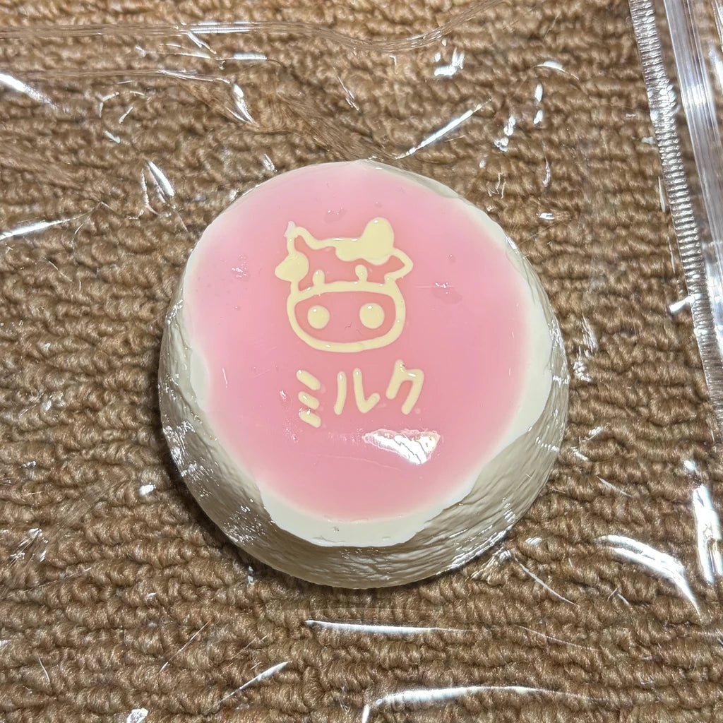 Kawaii Milk Cow Squishy Toy Soft Silicone Stress Relief Slow Rising Squeeze Toys Cute Pink Sensory Fidget Toys for anti-Anxiety Pi-Mart