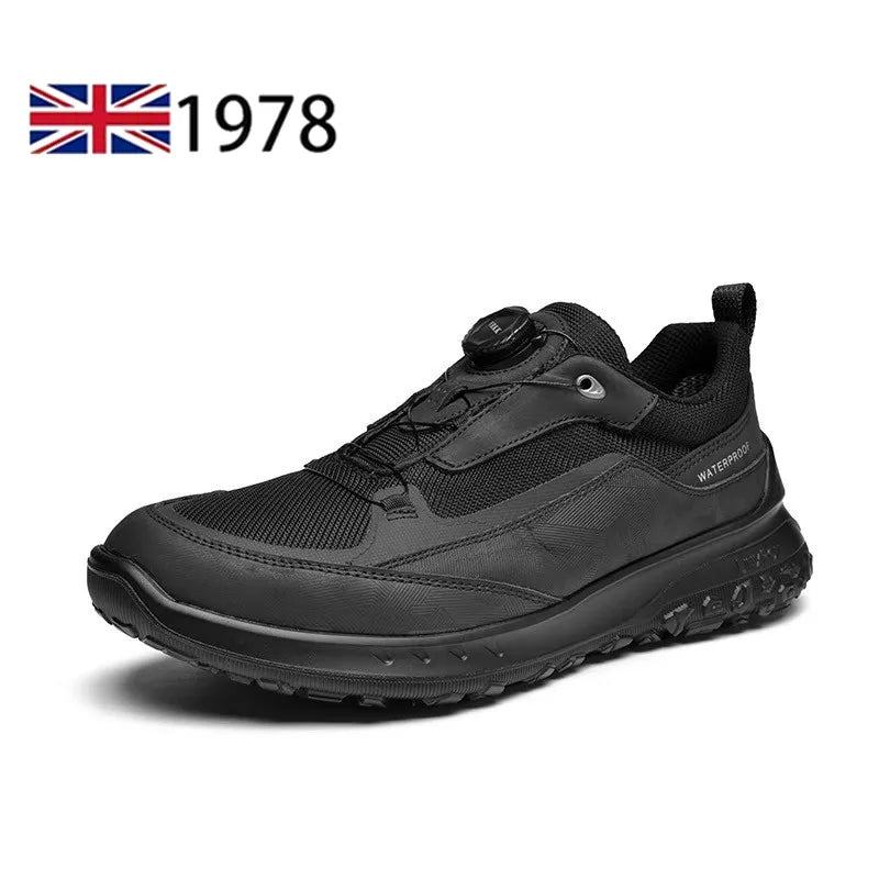 Fashion Waterproof Hiking Shoes Men's Climbing Shoes Anti-collision Fashion Outdoor Casual Lace-up Sneakers Pi-Mart