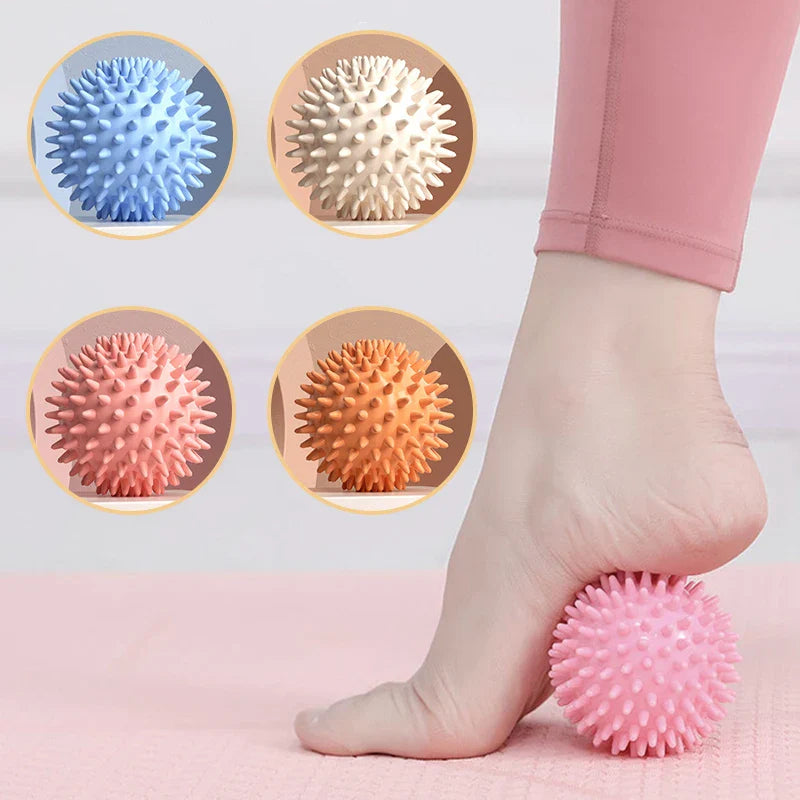 Massage Ball Fascia Ball Muscle Relaxation Massage Yoga Fitness Shoulder Neck Foot Foot Foot Massage Hard Neck Membrane Meridian Tri Light Beauty