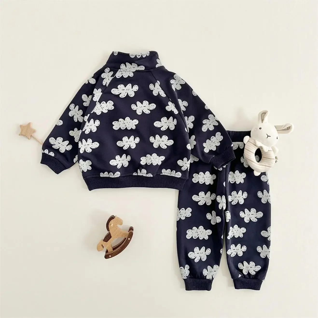 New Autumn Baby Clothes Sets Boys Girls Sweatshirts Long Sleeve Pullover + Sweatpants Suit Kids Outfit 2Pcs  Children Clothes LadyShow.Store