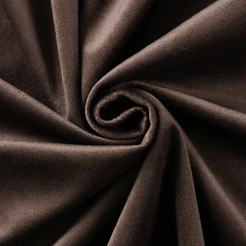 Velvet Fabric By The Meter for Tablecloth Diy Sofa Covers Curtains Sewing Thickened Soft Cloth Plain Black White Winter Textile Pi-Mart