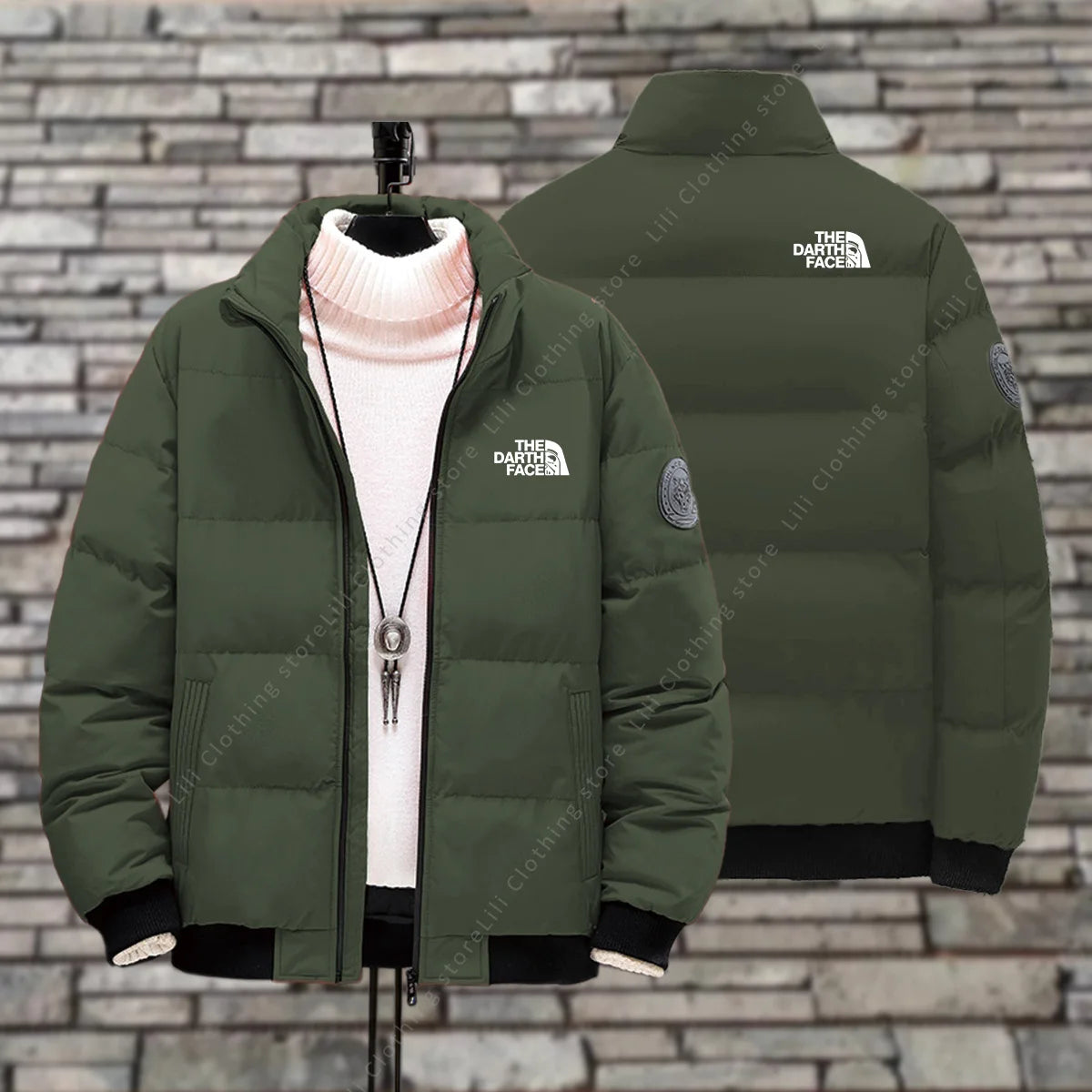 Puffer Jackets Men 2026 New Thick Warm Winter Parkas Down Coats Bomber Jackets Waterproof Casual Outerwear Mens Winter Jackets Pi-Mart
