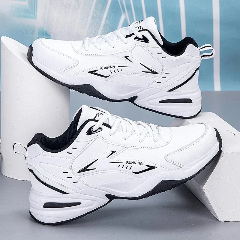 Autumn New Men Microfber Running Shoes Luxury Brand Men Shoes School Student Air-cushion Sneakers Fashion Man Casual Shoes 35-48 Pi-Mart