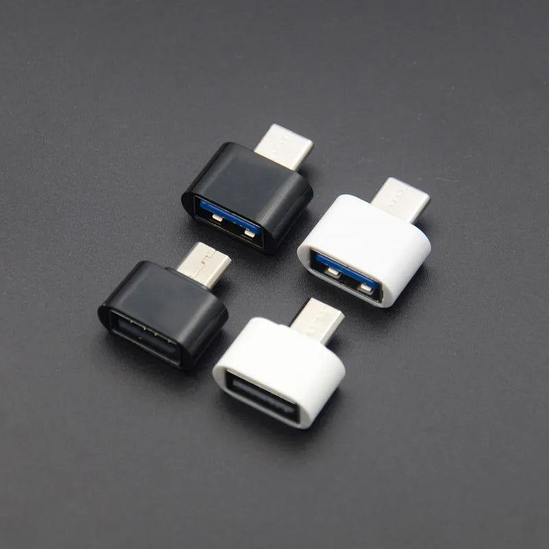 1/10/pcs USB 3.0 OTG Adapter Type-C/Micro USB Male to USB Female Converter for Mobile Phone Tablet Pi-Mart