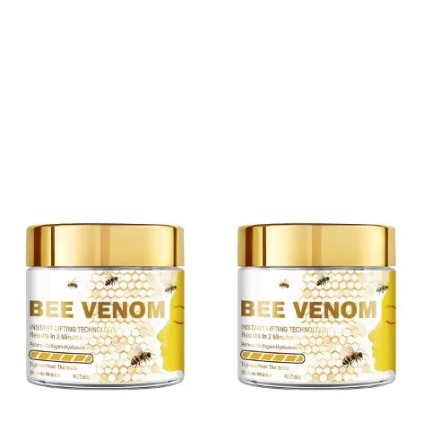 Bee venom instant lifting face cream, containing retinol and collagen, deeply penetrates, tightens and moisturizes Pi-Mart