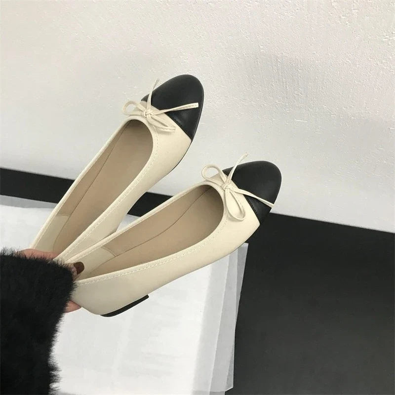 2026 New Spring Butterfly-knot Women Loafer Elegant Mix Colors Slip On Shoes Laides Comfort Soft Sole Ballet Flats Single Shoes LadyShow.Store
