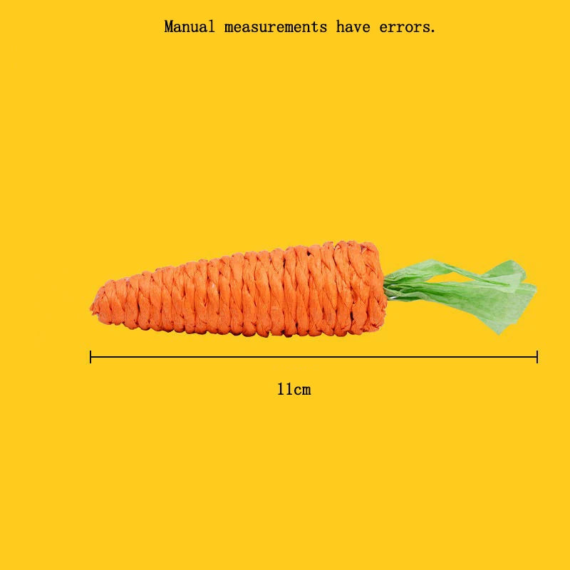 Pet Chew Toys For Ribbit Bunny Hamster Guinea Chinchillas Tooth Cleaning Molar Grinding Toys Pet Supplies Pi-Mart