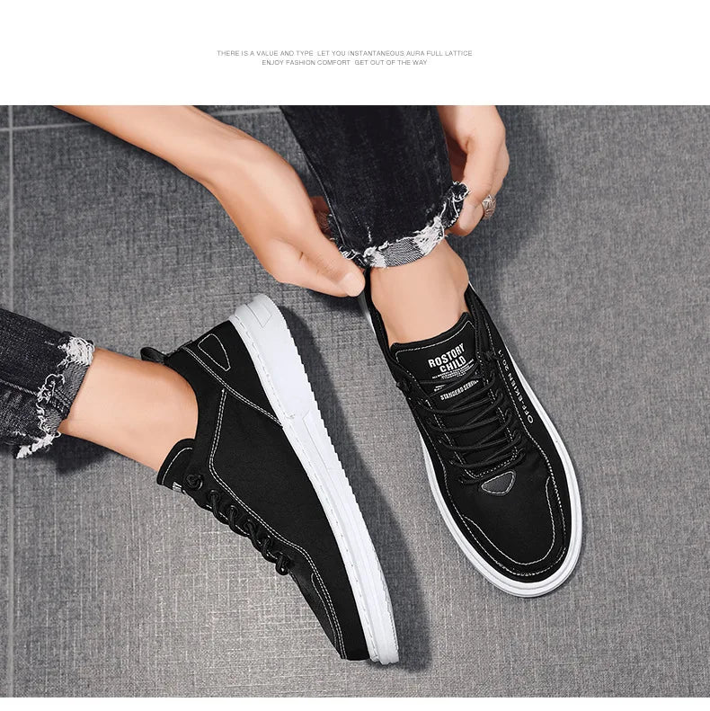 Men's Flats Shoes Luxury Men's Sneakers Spring Autumn 2025 Outdoor Sport Shoes for Men Fashion Vulcanized Shoe Tenis Para Hombre Pi-Mart