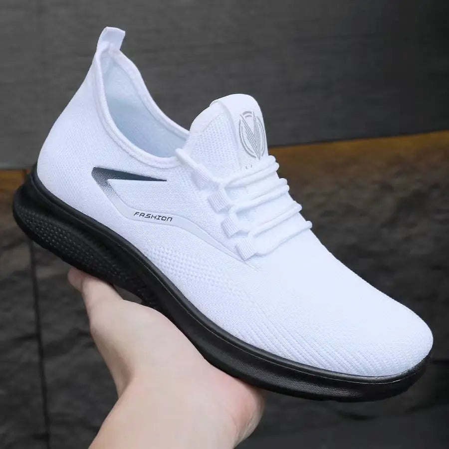Men Comfort Knitted Loafer Sneakers 2026 New Arrival, Breathable Air Knit Upper Slip On Shoes Pi-Mart