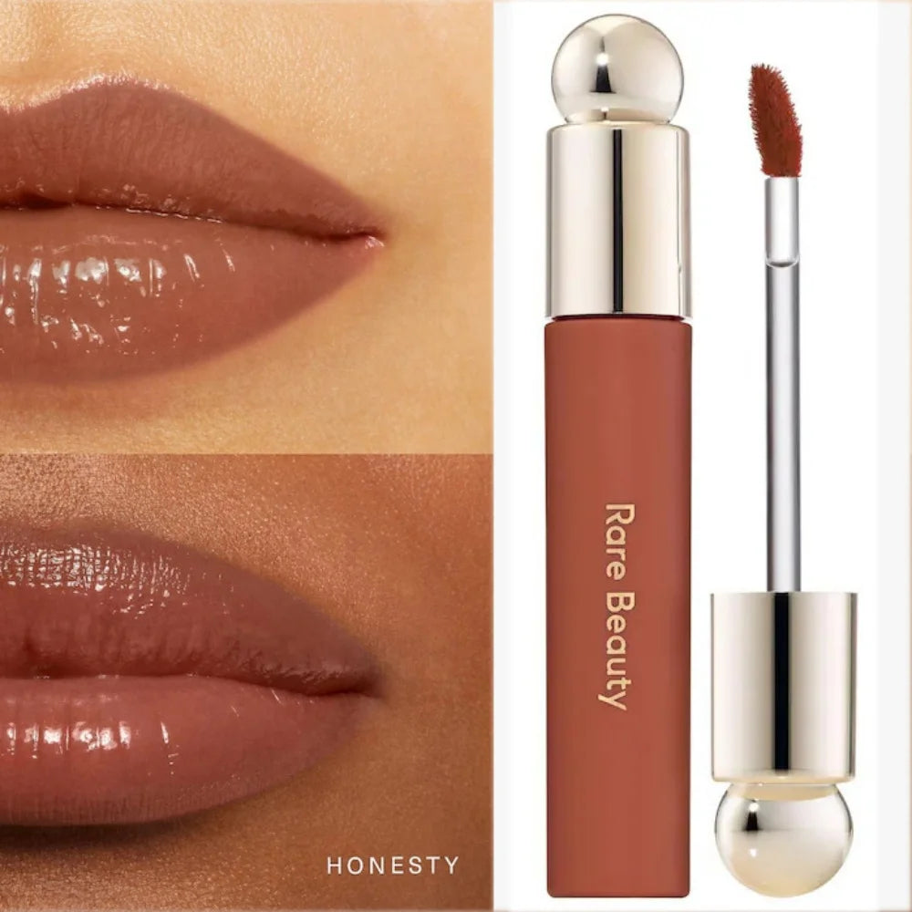 Rare Beauty Soft Pinch Tinted Lip Oil Stain Lip Gloss Delight Hope Happy Wonder Liquid Blush Makeup Cosmetics Face Eye Blusher Pi-Mart