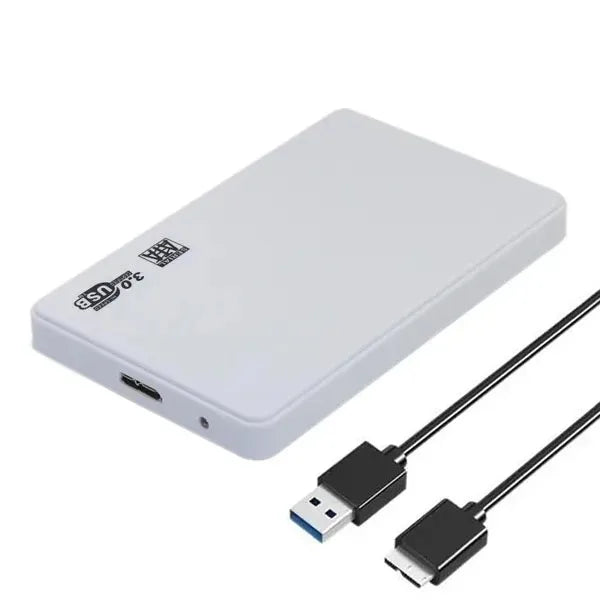 USB 3.0 HDD Enclosure 2.5" SATA HDD SSD External Hard Drive Case 5Gbps High Speed External Hard Drive Disk Box for PC Laptop PS5 Pi-Mart