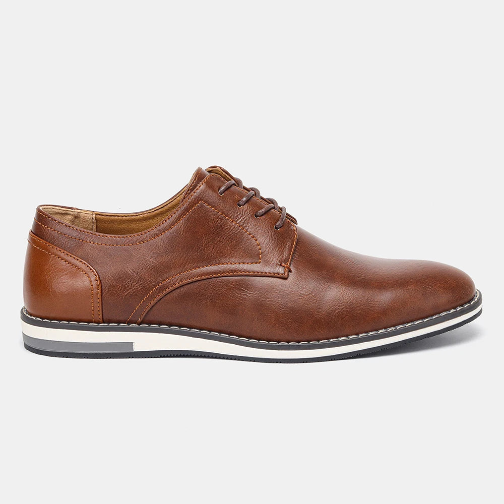 Leather loafer men fashion comfortable 2024 brand casual shoes men Pi-Mart