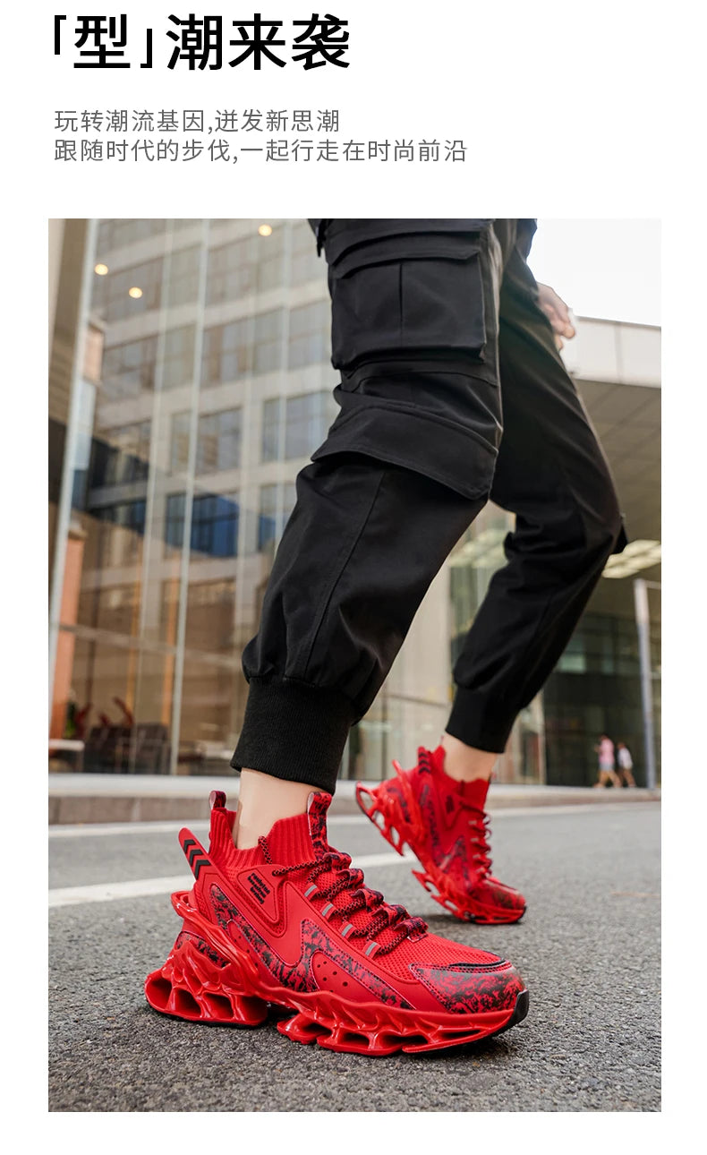 Casual Men's Sneakers Breathable Luxury Trainer Race Shoes Fashion Running Tenis for Men And Women Pi-Mart