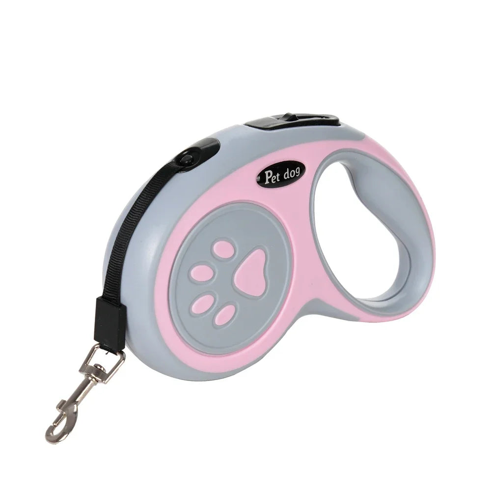 3 Meters 5 Meters Nylon Pet Dog Leash For Small Medium Dogs Cat Outdoor Hiking Retractable Puppy Belt Chihuahua Bulldog Supplies Pi-Mart