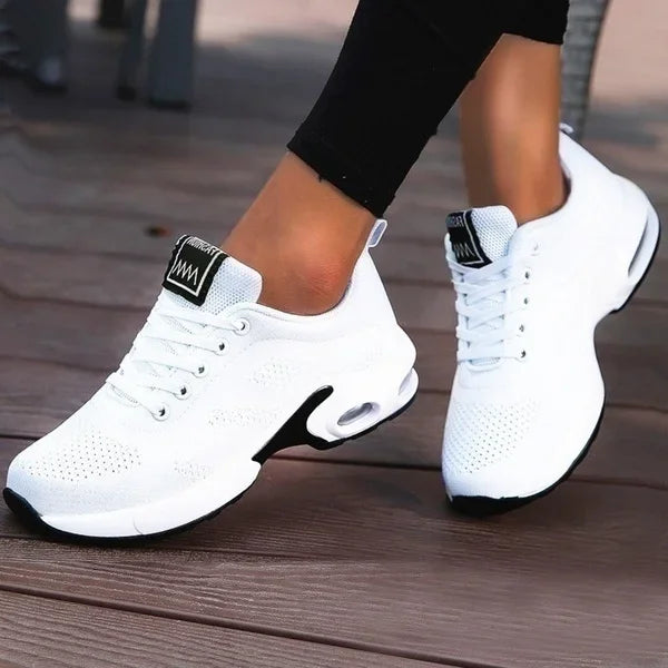 Women Platform Casual Sneakers Shoes Mesh Breathable Running Shoes Chunky Summer Sports Tenis Shoes 2024 Luxury Vulcanize Shoes LadyShow.Store