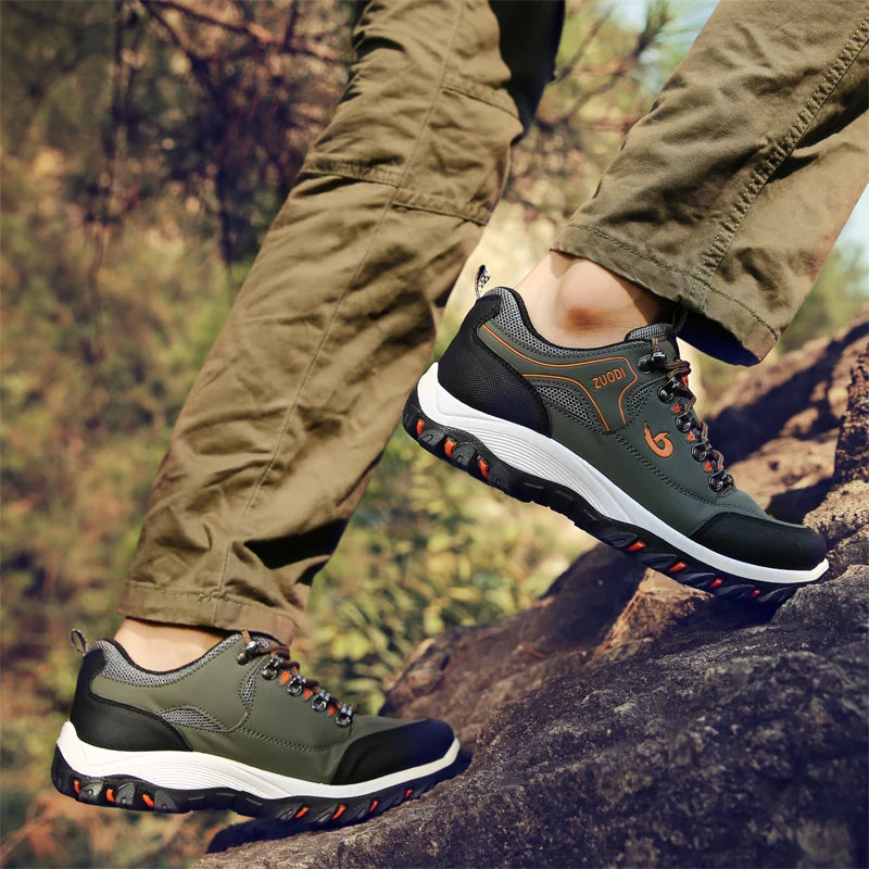 Men Shoes Leather Casual Shoes For Men Sneakers Spring Autumn Winter Shoes For Male Tennis Lightweight Walking Shoes Pi-Mart