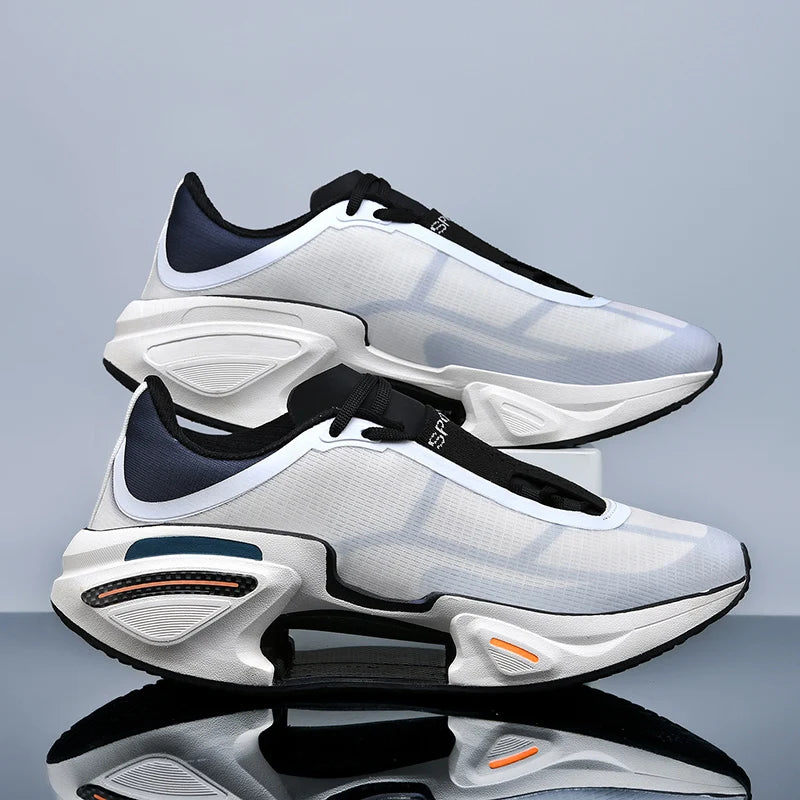Men's Breathable Casual Sneakers Luxury Trainer Fashion Loafers Comfortable Wear and Relaxed Life Running Shoes for Male Pi-Mart