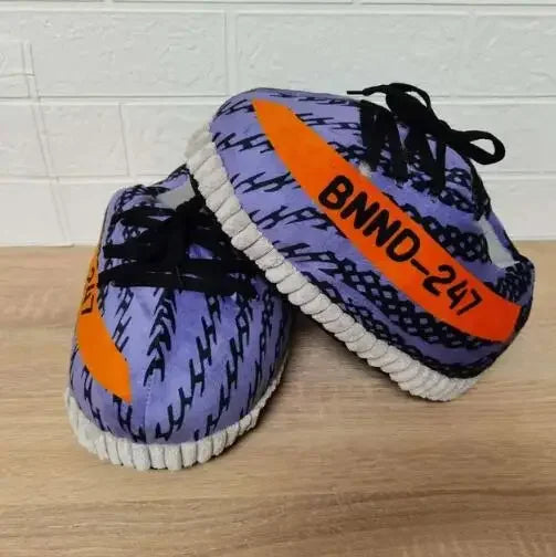 Winter Cotton Plush Shoes Women Warm Cute Indoor Home Slides Unisex One Size Sneakers Man Fashion Soft Floor Slippers  36-45 Pi-Mart