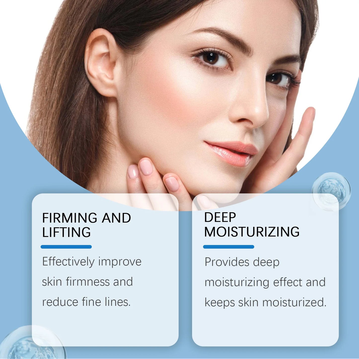 Collagen Polypeptide Essence Fade Fine Lines Lifting Firming Moisturizing Skin Care Tightening Skin Nourishing Facial Serum Pi-Mart