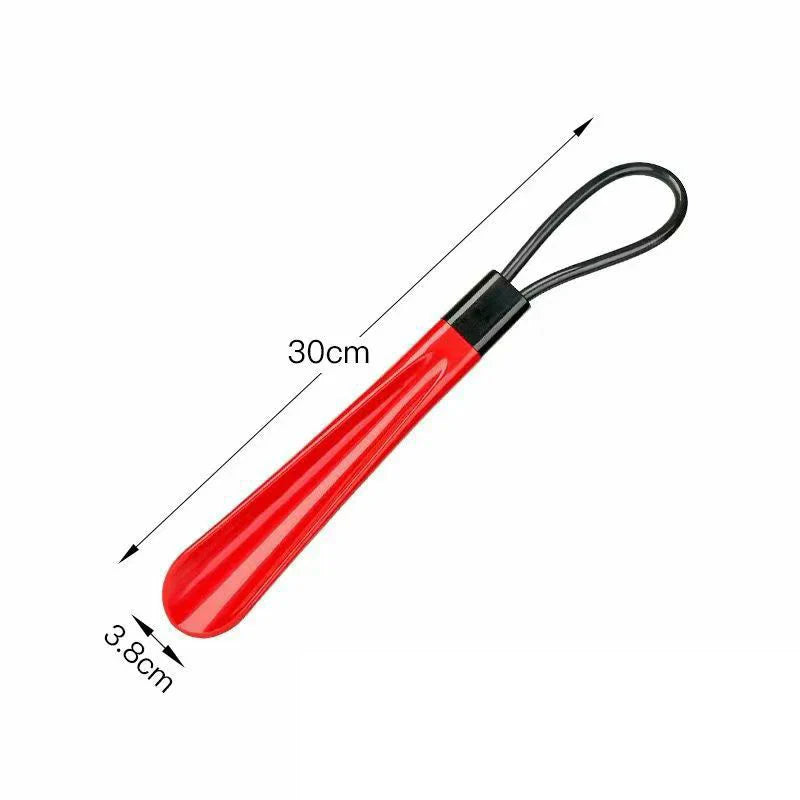 1pc Extra Long Flexible Plastic Shoe Horns Not Require Bending Durable Shoe Spoons For Pregnant Women Wearing Shoe Assistants LadyShow.Store